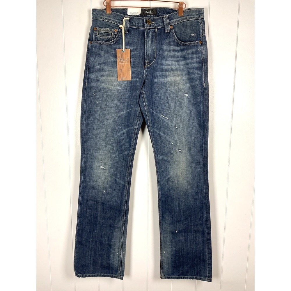 Kasil Heritage 1968 Davidson‎ Straight Fit Jeans NWT 32